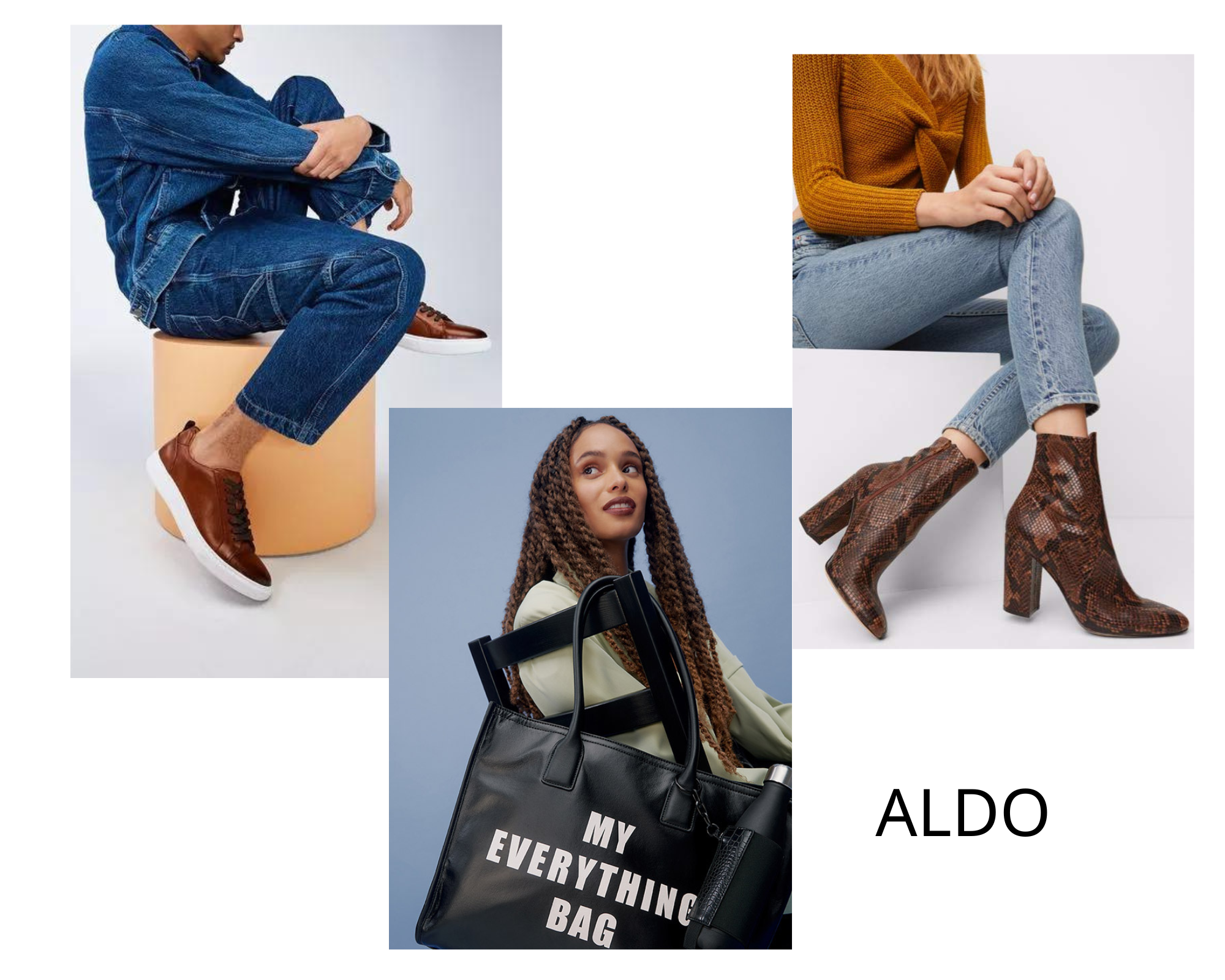 Thời trang Aldo có kiểu dáng đa dạng, phù hợp với mọi lứa tuổi