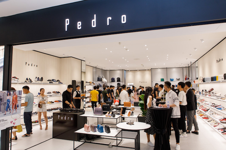 Cửa hàng Pedro tại Vincom Center Đồng Khởi