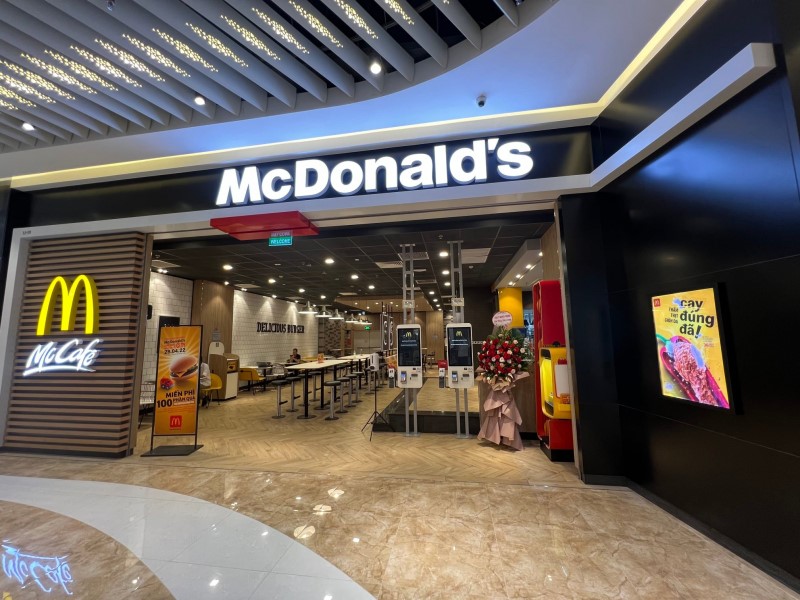 hình ảnh thưởng hiệu McDonald