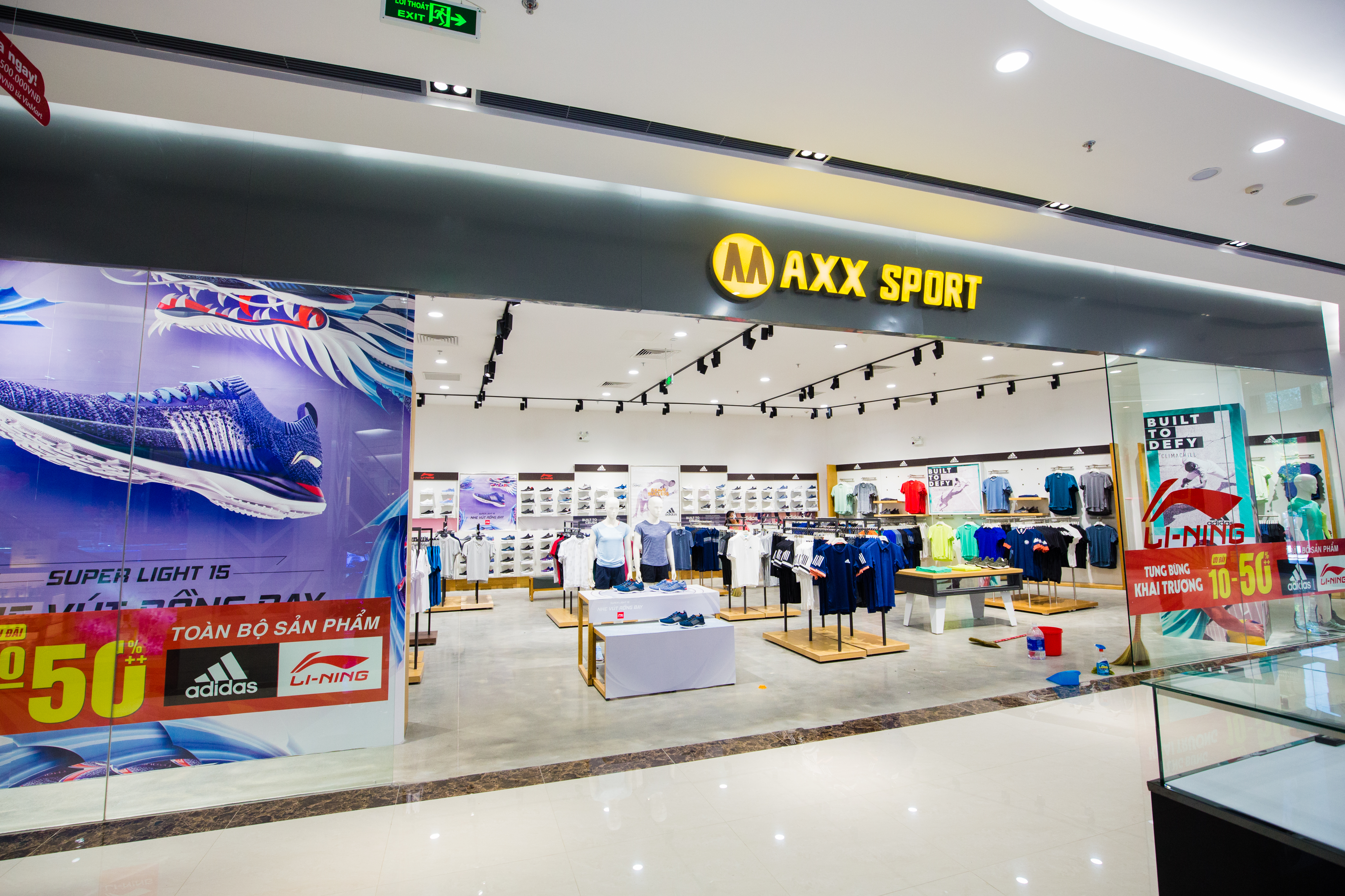 Cửa hàng đồ thể thao đến từ thương hiệu Maxx Sport