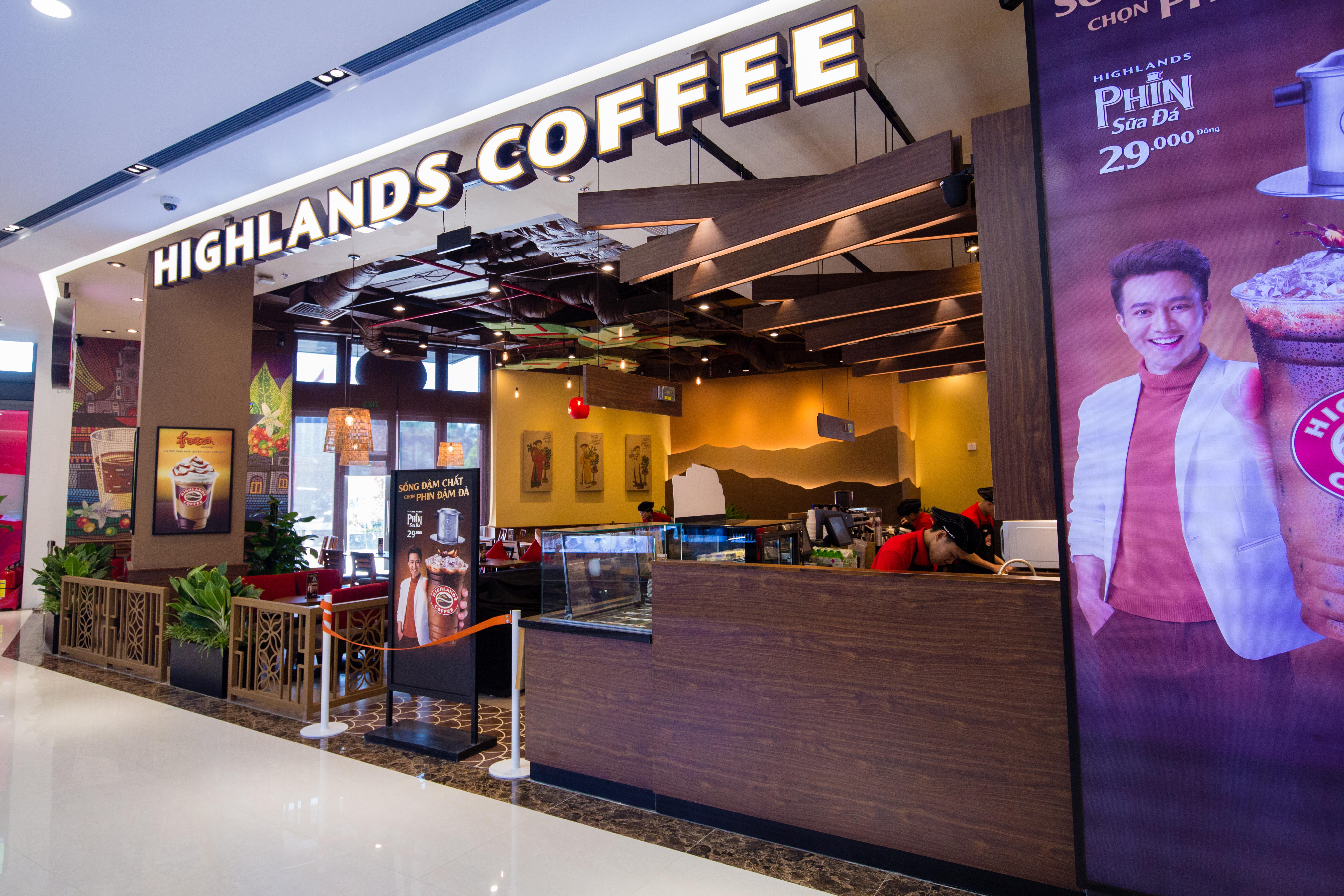 Cà phê Highlands có mặt tại Vincom Plaza Huế
