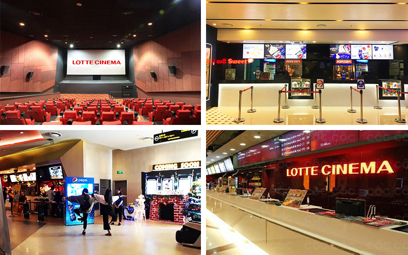 Hình ảnh Lotte Cinema tại hệ thống TTTM của 