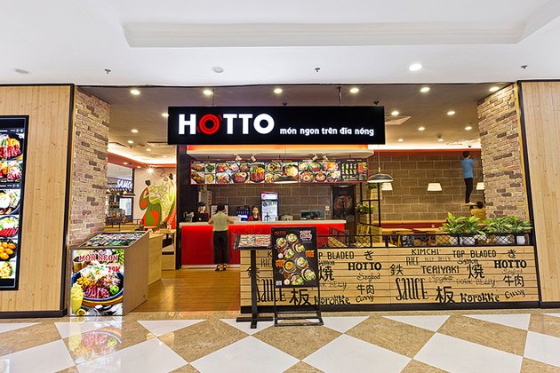 Nhà hàng Hotto tại TTTM của Vincom