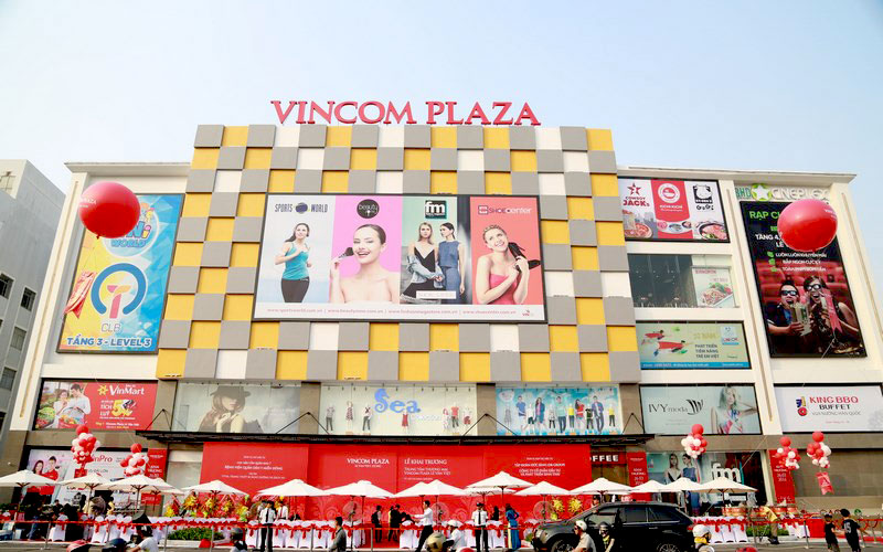 Khung cảnh Vincom Plaza Buôn Ma Thuột 
