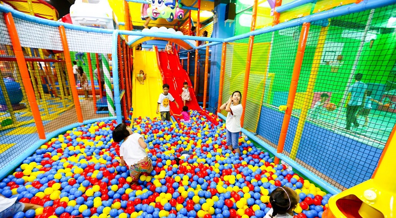 Khu trò chơi vận động Playtime cho trẻ em tại Vincom