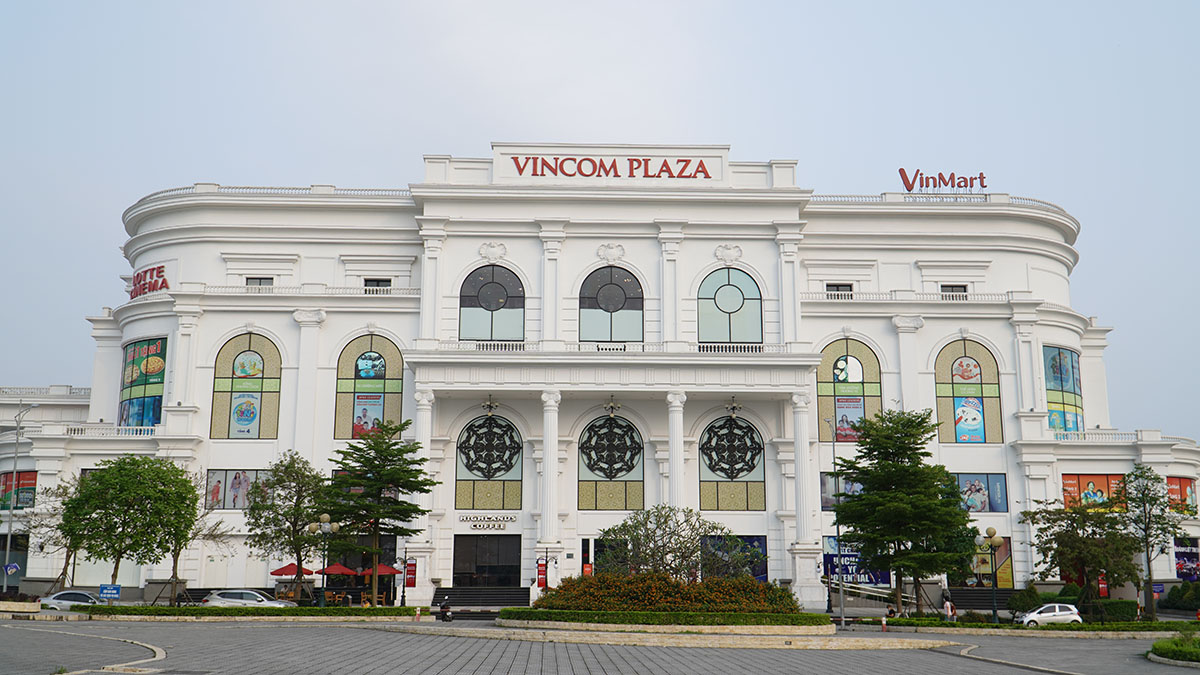 TTTM Vincom Plaza Việt Trì nhìn từ bên ngoài