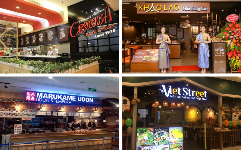 Thế giới ẩm thực thu nhỏ tại Vincom Center Metropolis