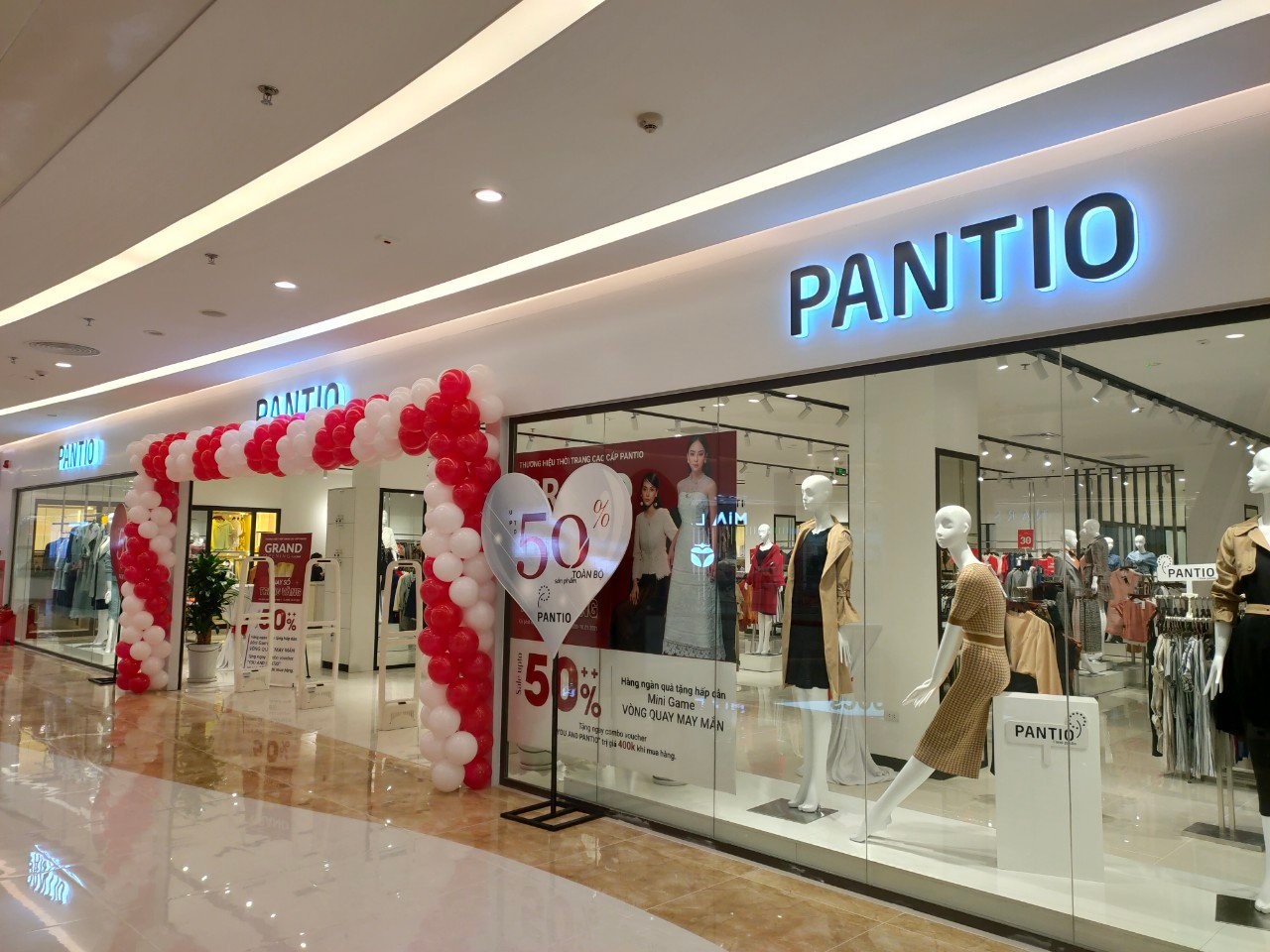 thương hiệu thời trang Pantio