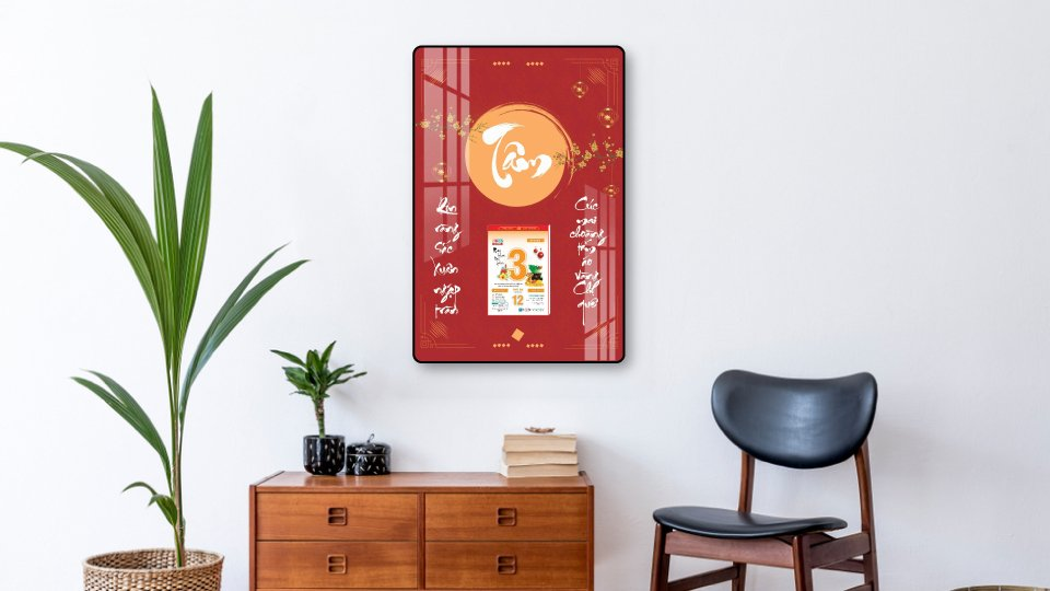 lịch treo tường hoặc lịch để bàn