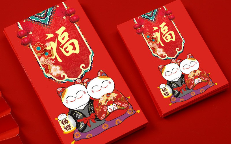 bao lì xì may mắn