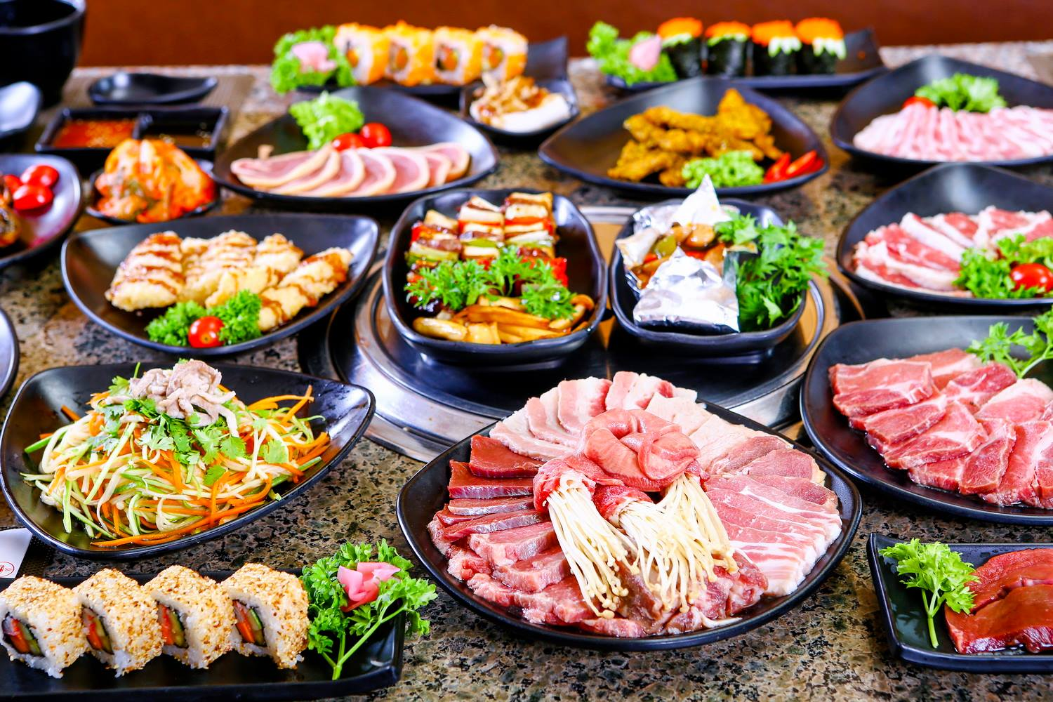 thực đơn đa dạng tại King BBQ
