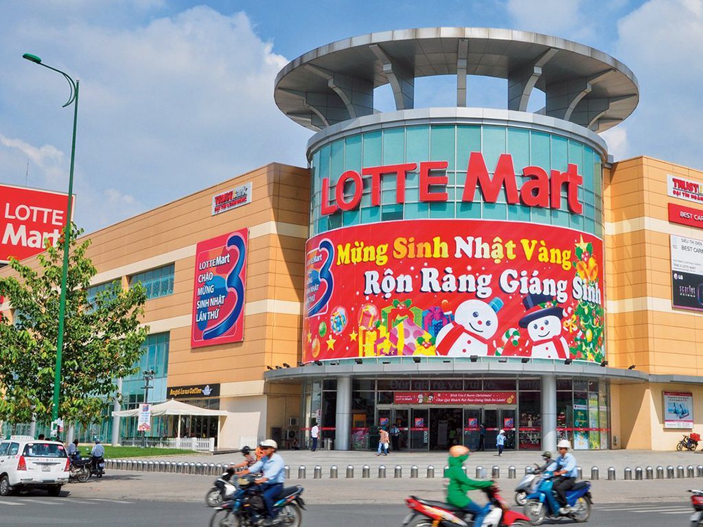 trung tâm thương nghiệp lotte mart bên trên đà nẵng