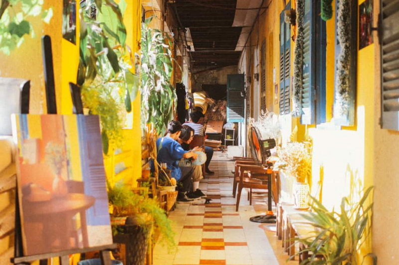 tiệm cafe Saigon Life