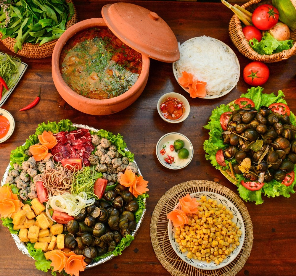 các món ăn chuẩn ẩm thực Việt tại Pao Quán