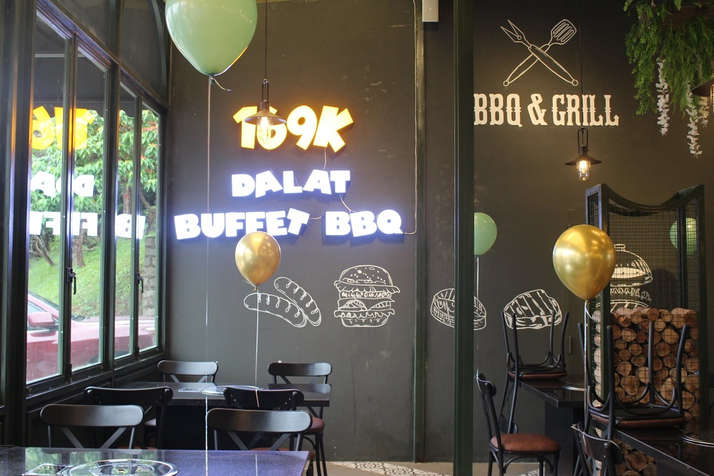 Dalat Buffet BBQ với món ăn ngon và bia hơi miễn phí