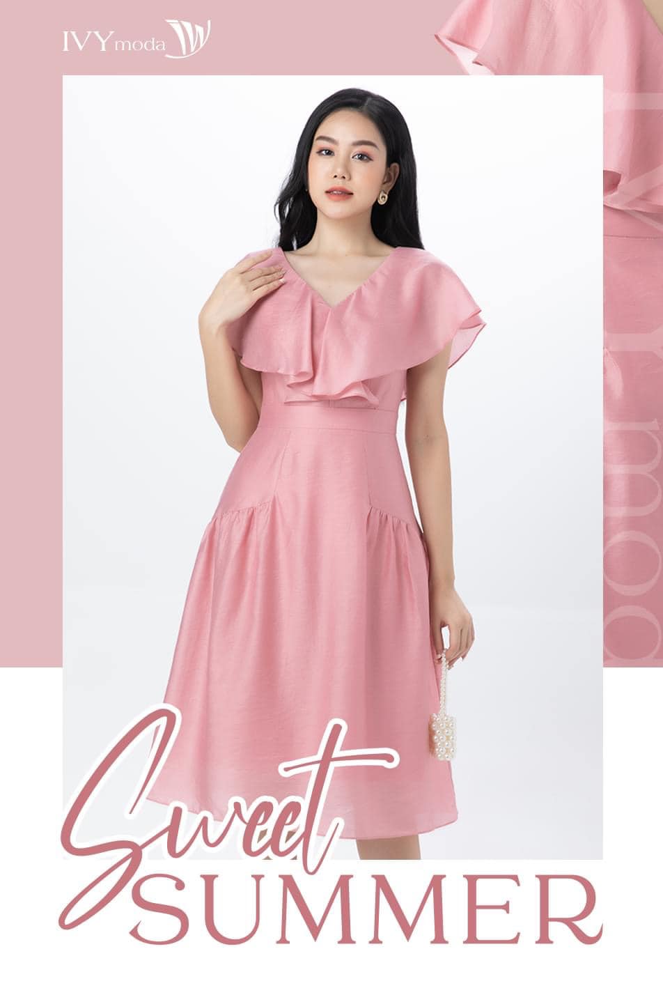 Váy Đầm Ivy Moda - khuyến mại giá rẻ mới nhất tháng 3【Best Sale】