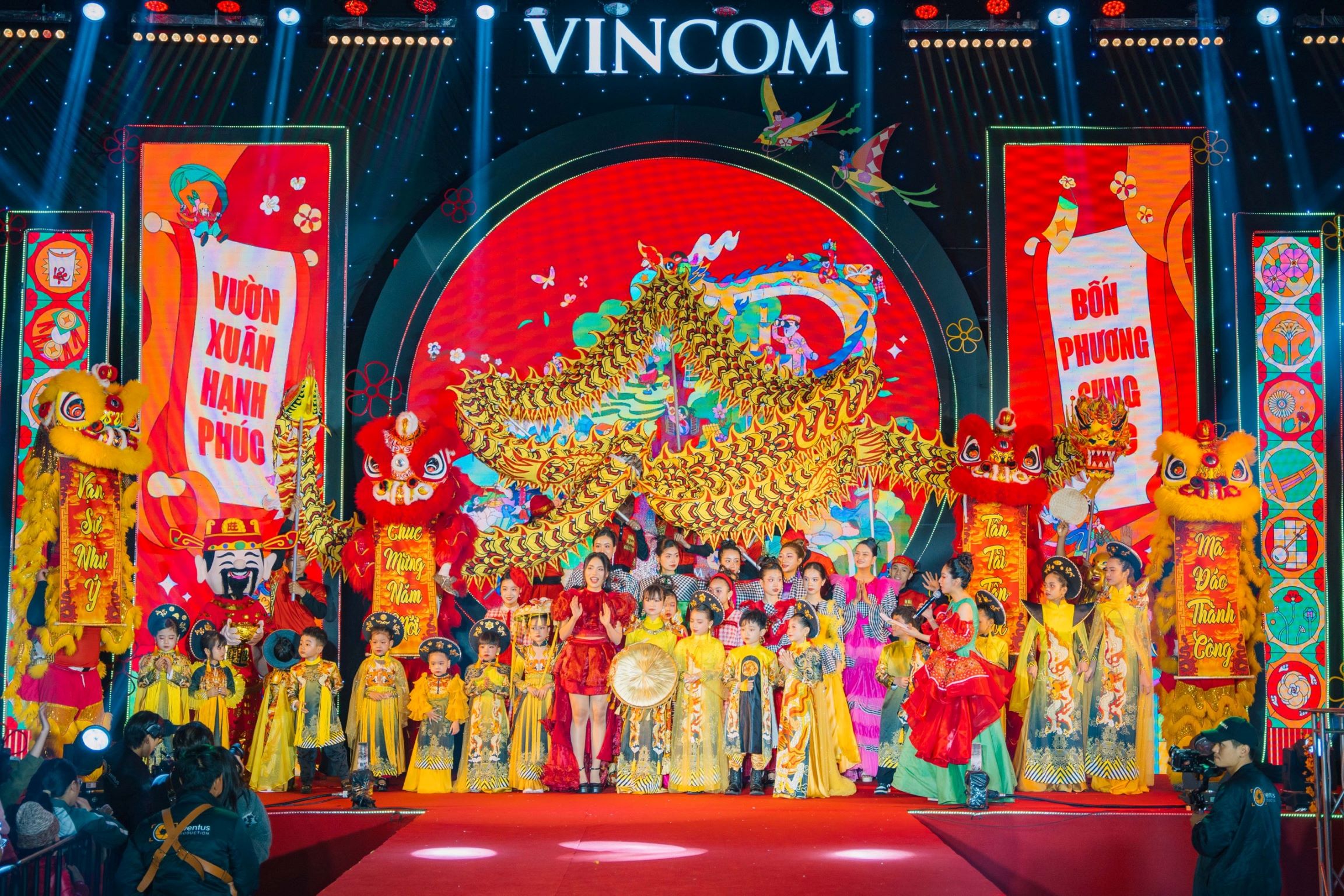 Chuỗi sự kiện văn hóa giải trí hấp dẫn diễn ra trong suốt dịp tết Nguyên đán Giáp Thìn tại Vincom