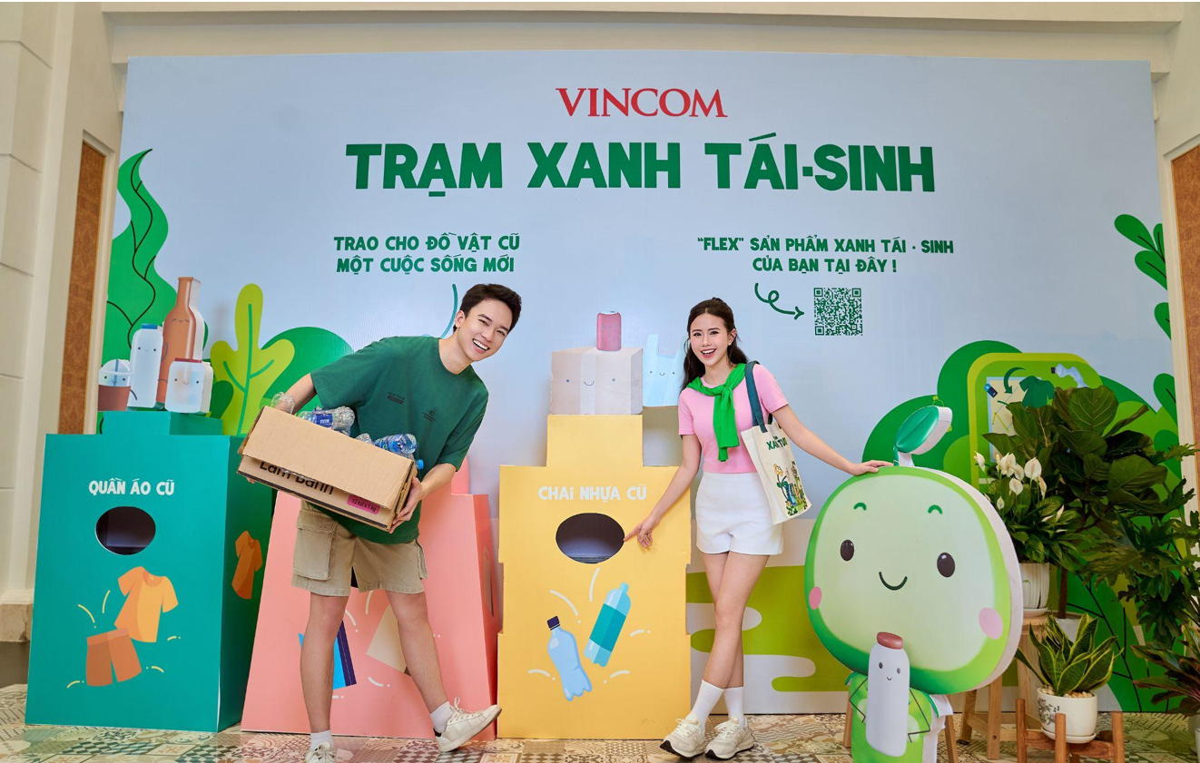 Trạm Xanh Tái-Sinh trong chiến dịch Vincom Xanh Tươi góp phần sang trang cho đồ cũ