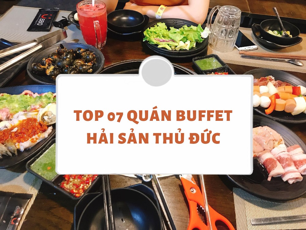 Quán buffet hải sản nào nằm trên đường Phạm Văn Đồng?
