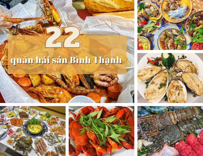 What are the top seafood restaurants in Bình Thạnh known for delicious seafood dishes?