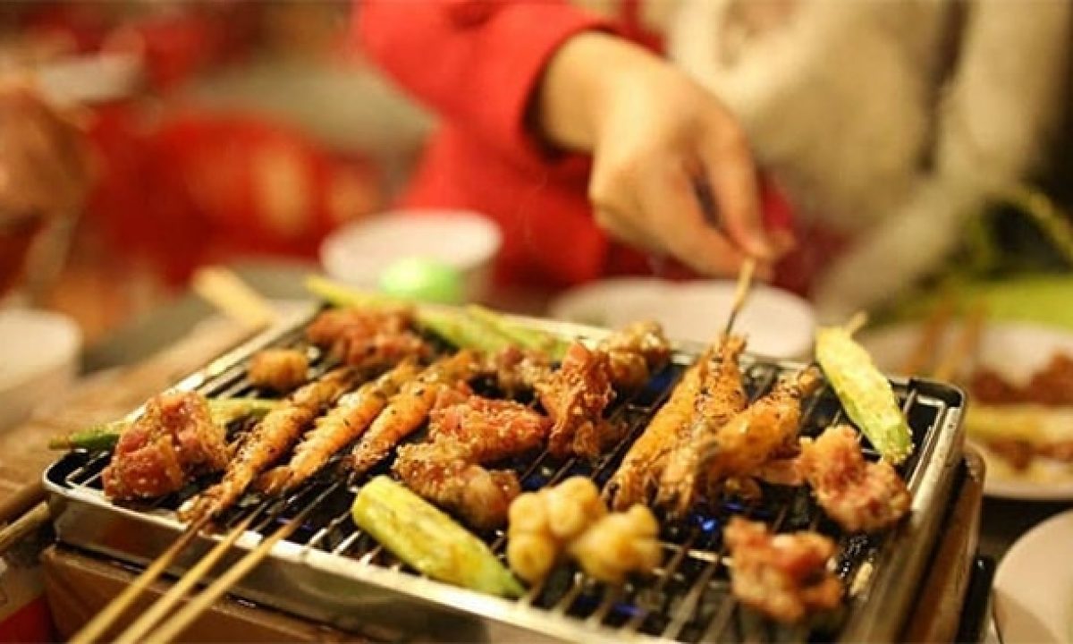 Món nướng thơm ngon tại BBQ No.1 Đà Lạt