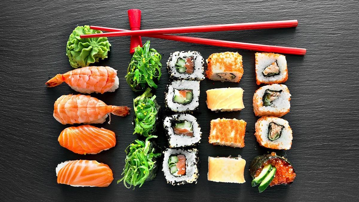 Sushi là món ăn Nhật nổi tiếng thế giới