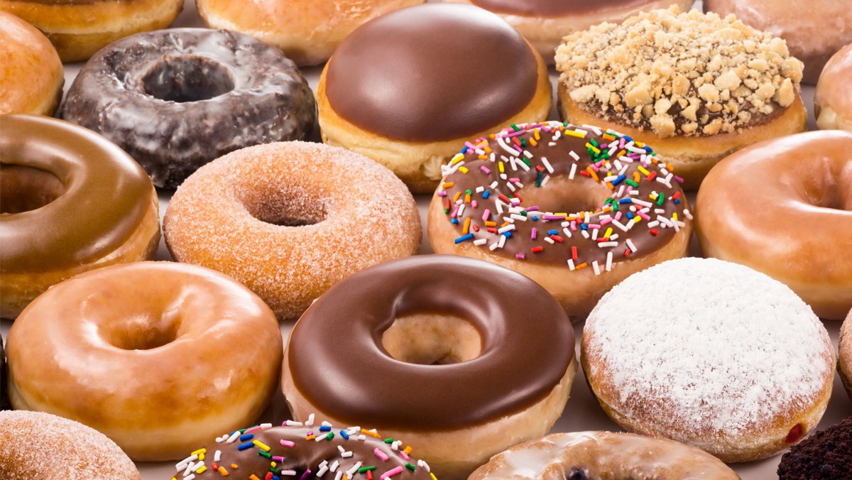Donut là món ngọt yêu thích của đa số người