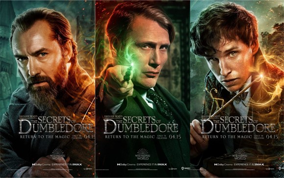 phim chiếu rạp mới 2022 The Secrets of Dumbledore 