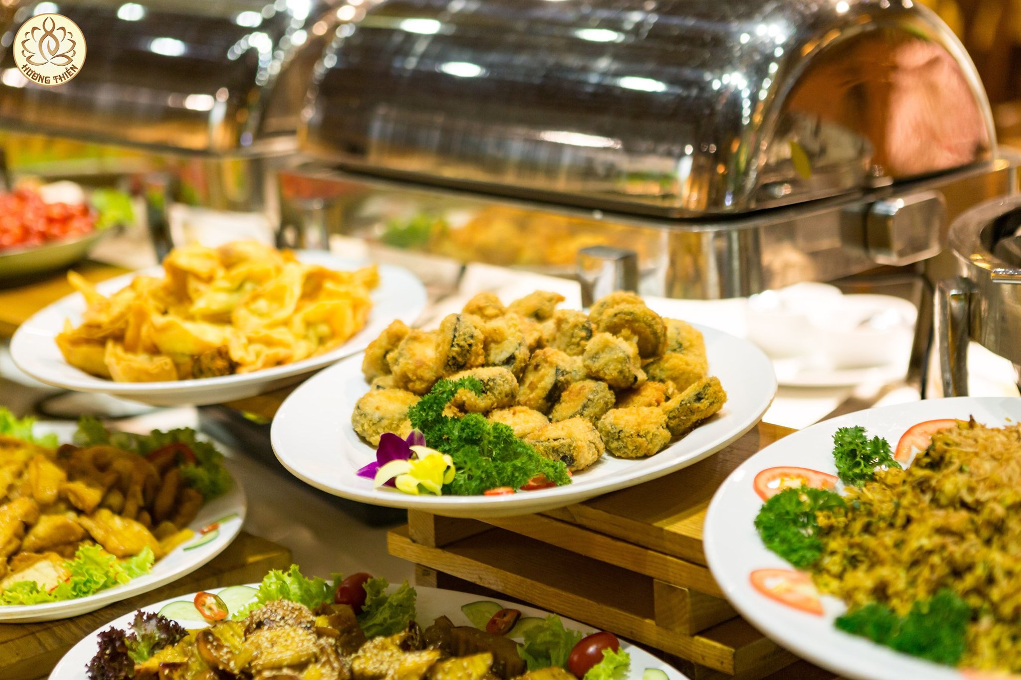 Hương Thiền - Thưởng thức ẩm thực chay tại Hà Nội bằng hình thức buffet