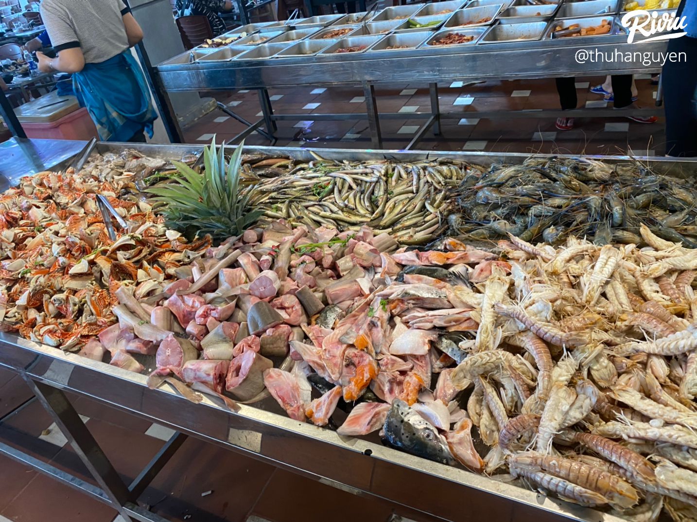 Buffet hải sản Đại Dương - Đa dạng các loại hải sản