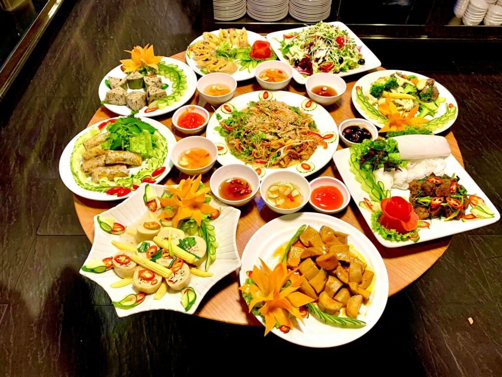Buffet chay An Lạc Hà Nội