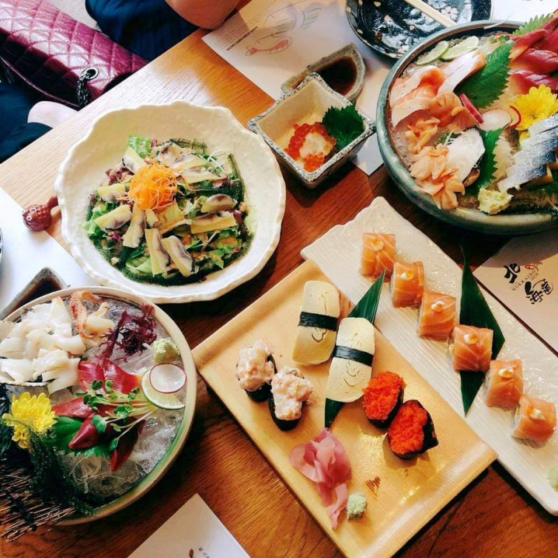 Thiên đường hải sản tươi sống Hokkaido Sachi Sushi