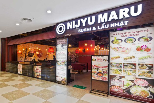Nijyu Maru nhà hàng hải sản kiểu Nhật