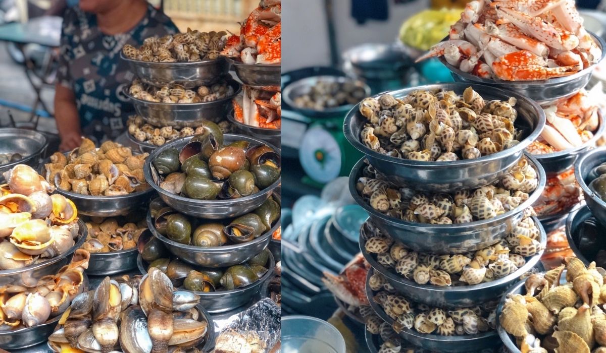 Quán ốc Loan chợ Bàn Cờ - quán hải sản nướng độc đáo TPHCM 