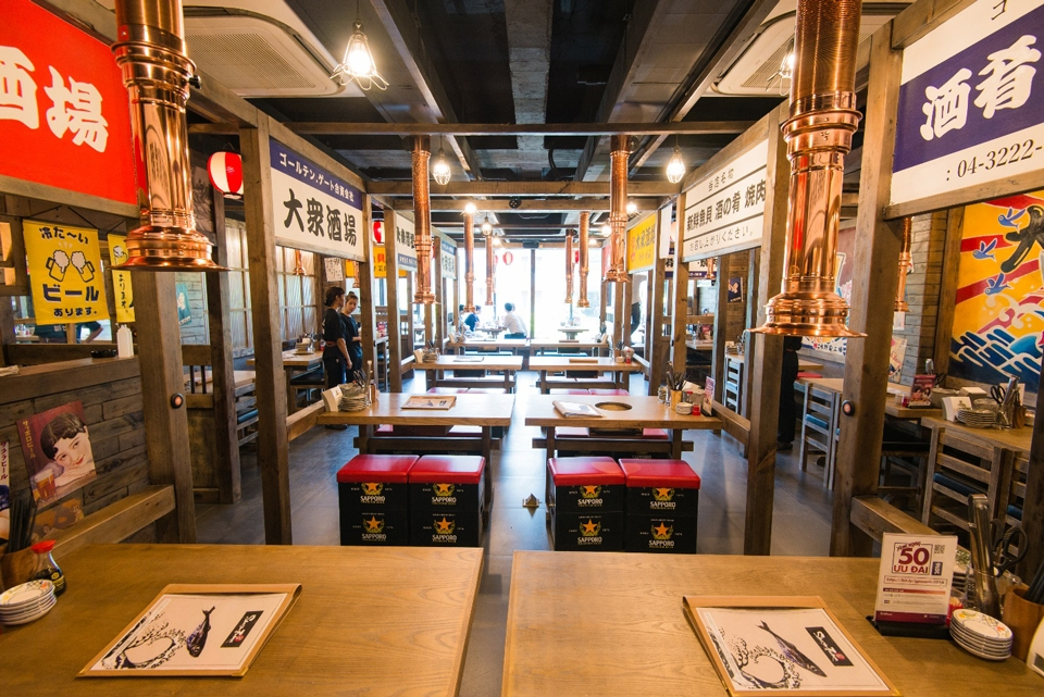 Quán nướng Cầu Giấy Shogun mang theo hương vị đậm chất văn hoá ẩm thực đường phố Nhật Bản