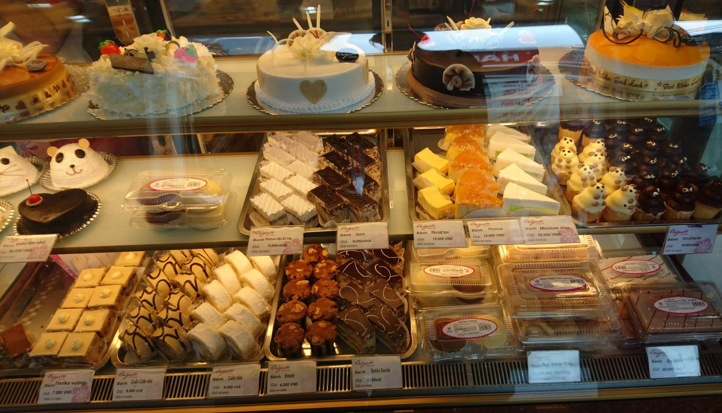 các mẫu bánh ngọt hấp dẫn tại Hải Hà Kotobuki Bakery