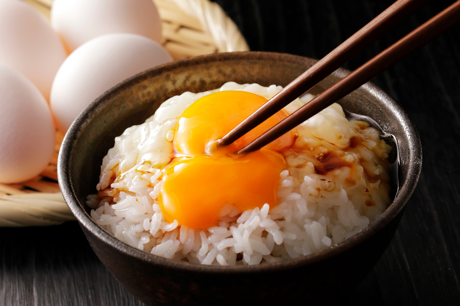 Cơm trộn trứng sống - Món ăn Nhật Bản