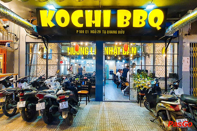 Không gian bên ngoài của Kochi BBQ Hà Nội