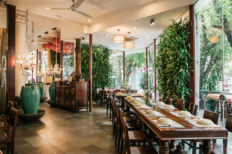 Nhà hàng Gạo Đà Nẵng sở hữu không gian khác nhau