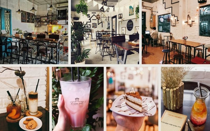 Xì Gòn Phố Cafe - Quán cafe rất đẹp Q.10, Sài Gòn